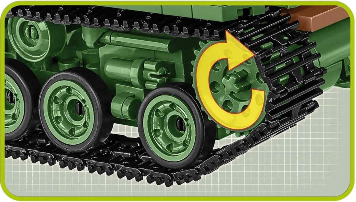 Cobi 2533 Historical Collection Kampfpanzer Sherman (Easy Fight) M4A3E8