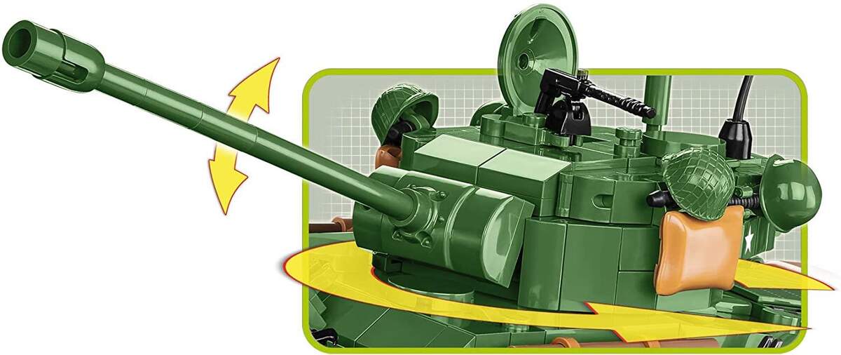 Cobi 2533 Historical Collection Kampfpanzer Sherman (Easy Fight) M4A3E8