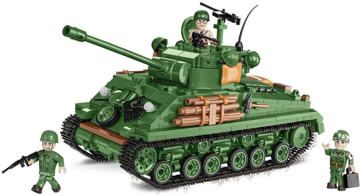 Cobi 2533 Historical Collection Kampfpanzer Sherman (Easy Fight) M4A3E8