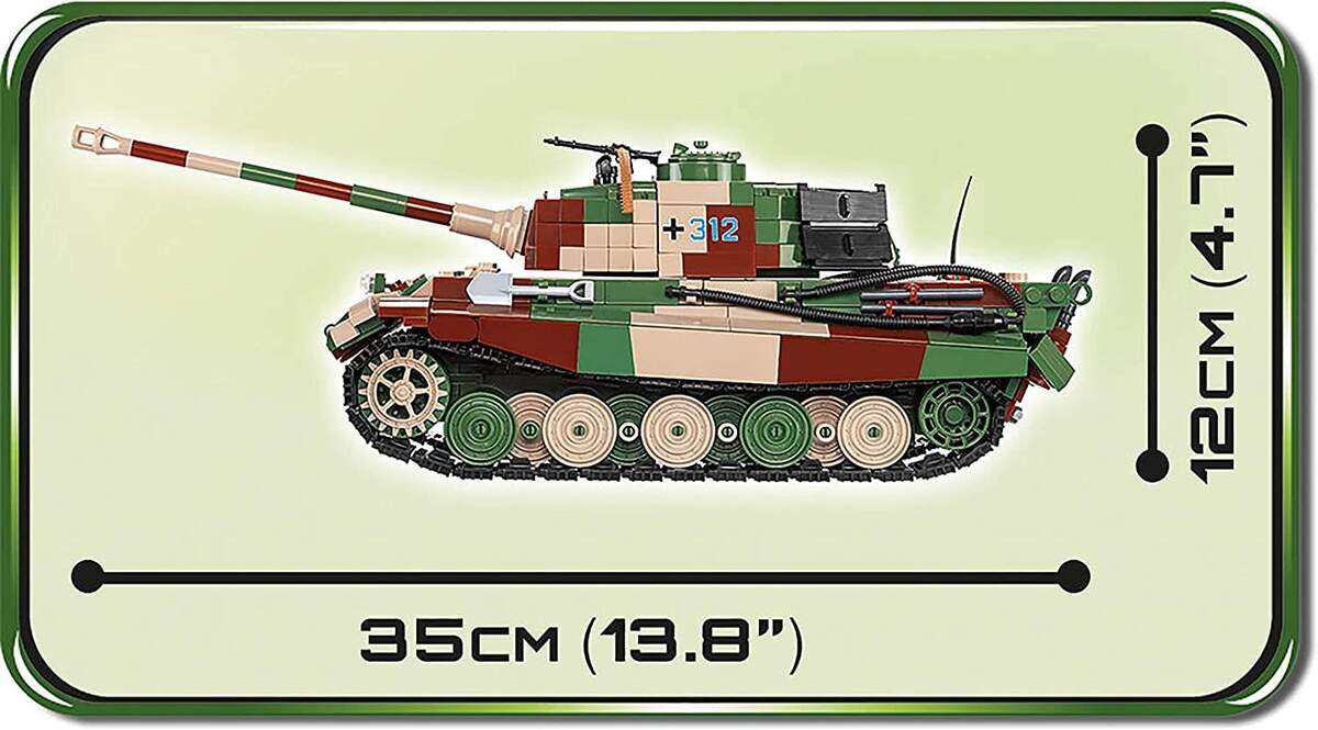Cobi 2540 Historical Collection PzKpfw VI Ausf. B "Königstiger"