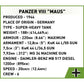 Cobi 2559 Historical Collection - Panzer VIII Maus