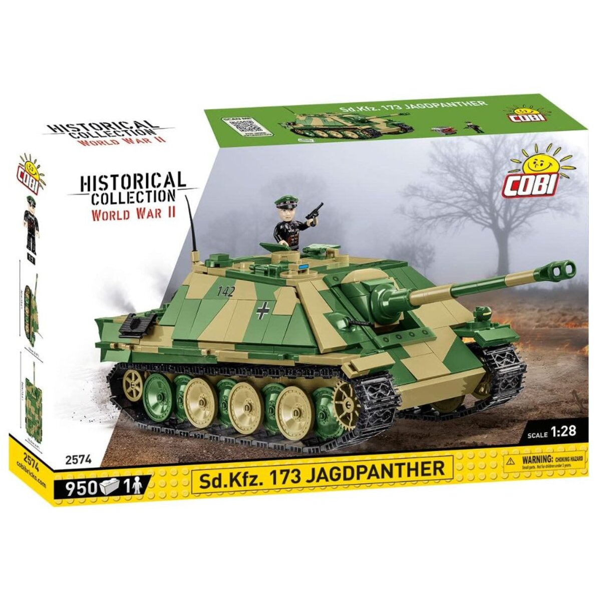 Cobi 2574 Historical Collection - Sd.Kfz.173 Jagdpanther