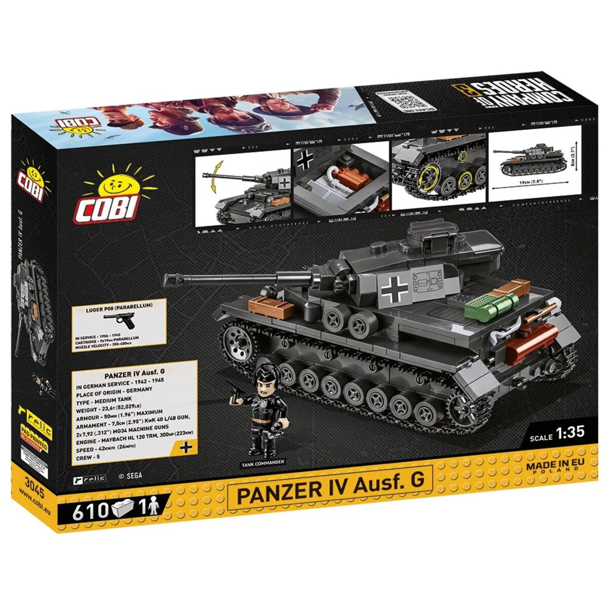 Cobi 3045 Company of Heroes 3 - Panzer IV Ausf. G
