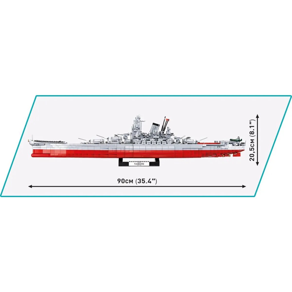 Cobi 4833 Historical Collection - Battleship Yamato