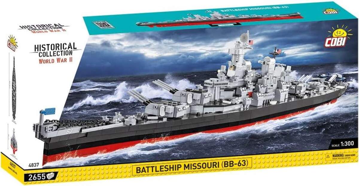 Cobi 4837 Historical Collection - Battleship Missouri (BB-63)