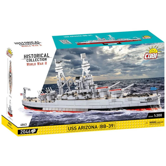 Cobi 4843 Historical Collection - USS Arizona (BB-39)