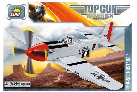 Cobi 5806 Flugzeug Top Gun Maverick Mustang P-51D