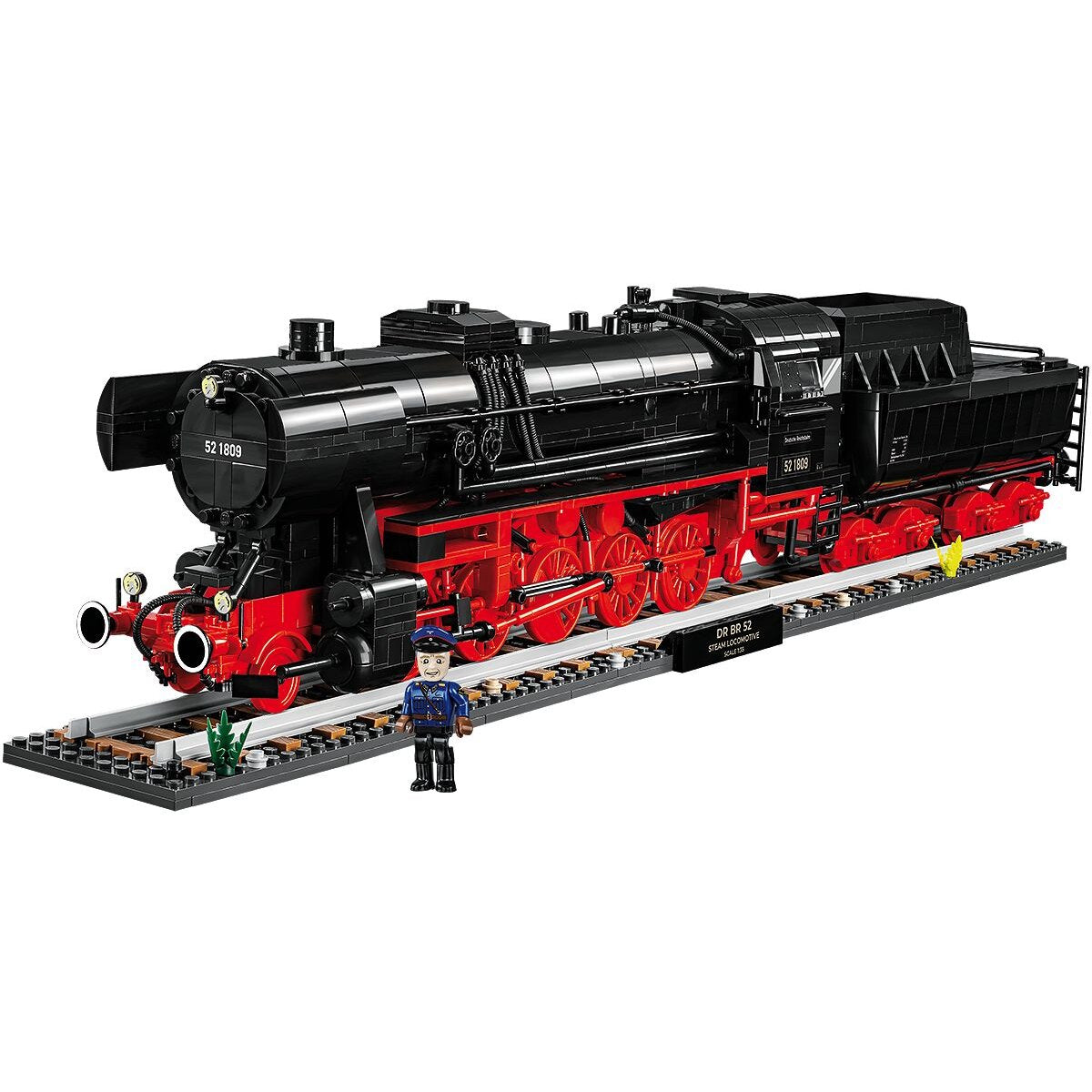 Cobi 6280 Historical Collection - DR BR 52 Steam Locomotive 2in1 - Executive Edition