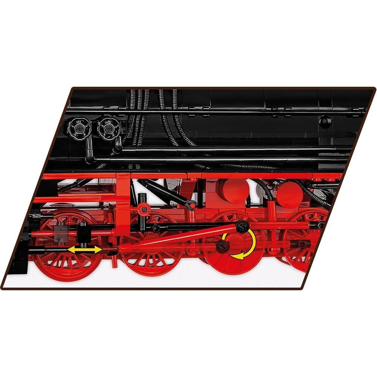 Cobi 6280 Historical Collection - DR BR 52 Steam Locomotive 2in1 - Executive Edition