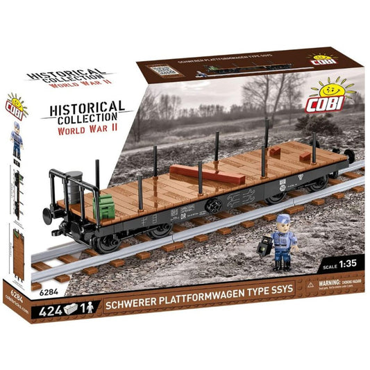 Cobi 6284 Historical Collection - Schwerer Plattformwagen Type SSYS