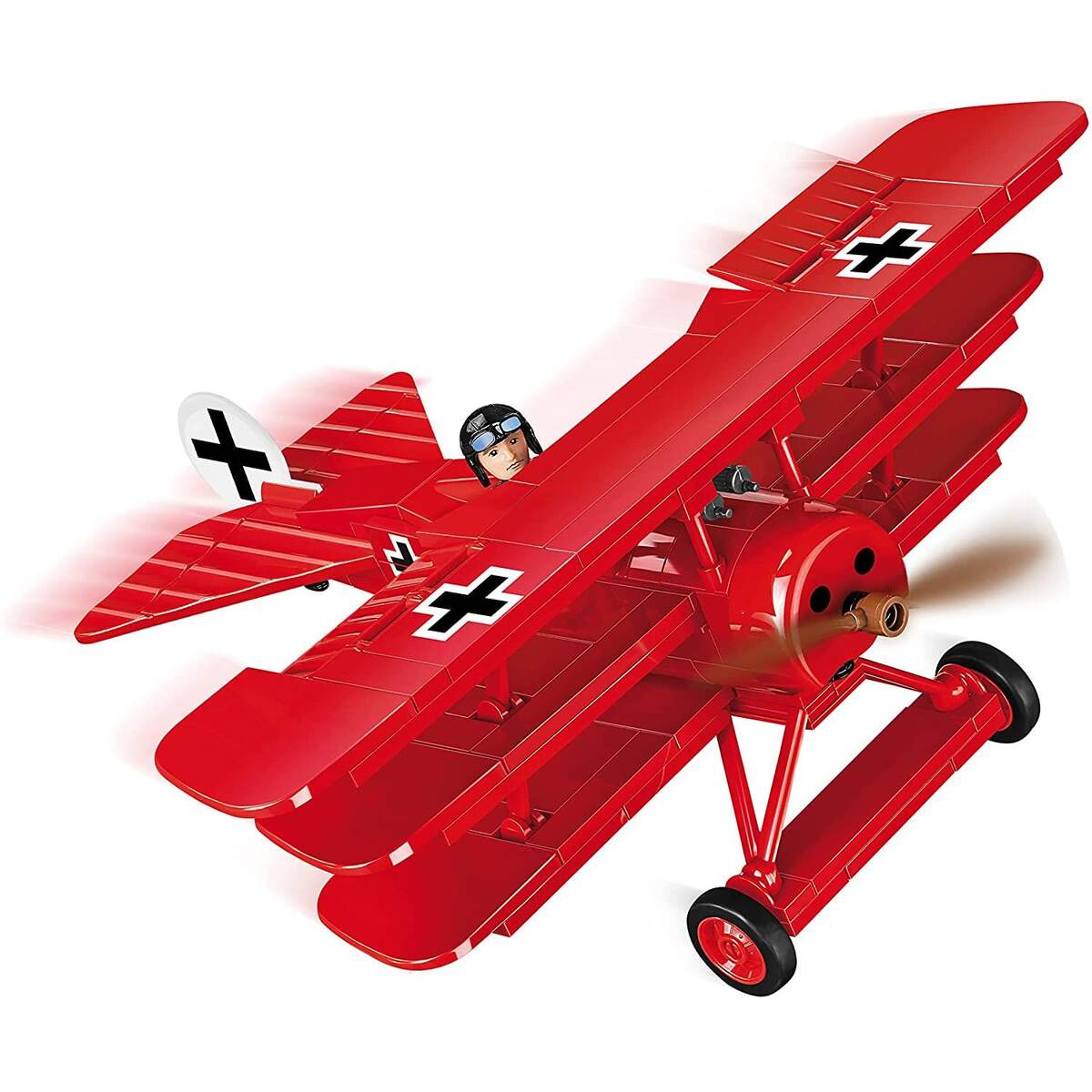 Cobi Historical Collection - Bausatz Jagdflugzeug Fokker Dr.1 Red Baron