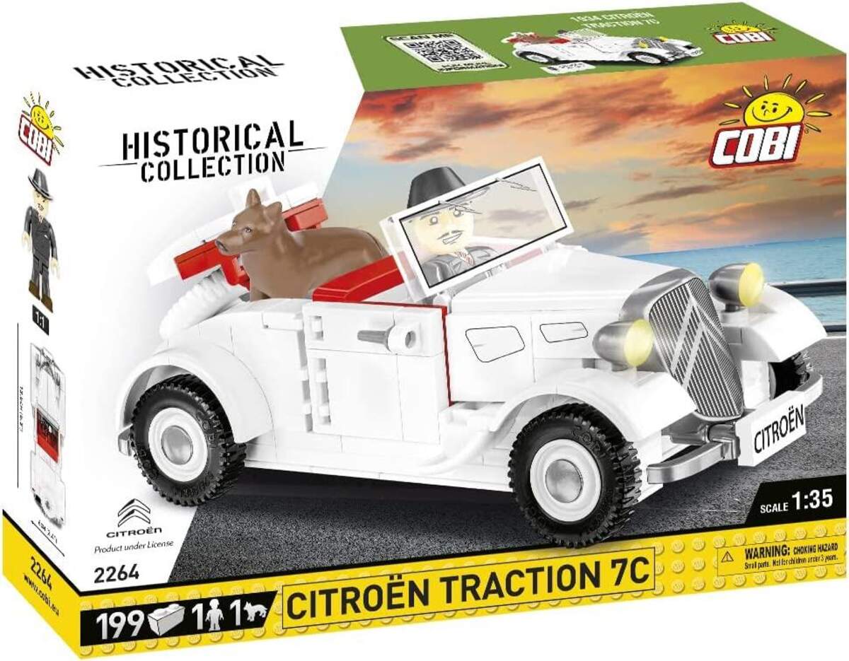 Cobi Historical Collection - Citroen Traction 7C Cabriolet