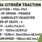 Cobi Historical Collection - Citroen Traction 7C Cabriolet