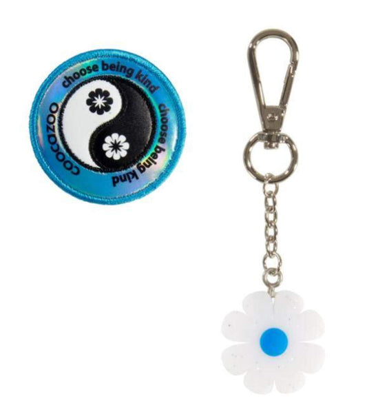Coocazoo COLOUR UP-Set Yin-Yang: Anhänger & Klett-Patch
