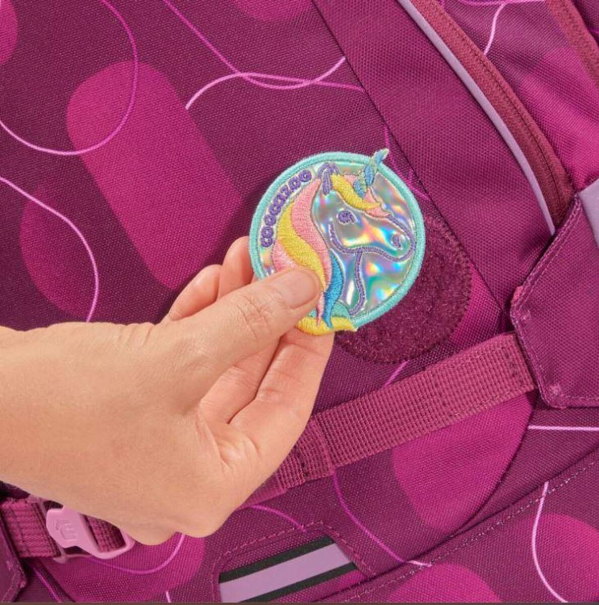Coocazoo Schulrucksack Joker Berry Bubbles