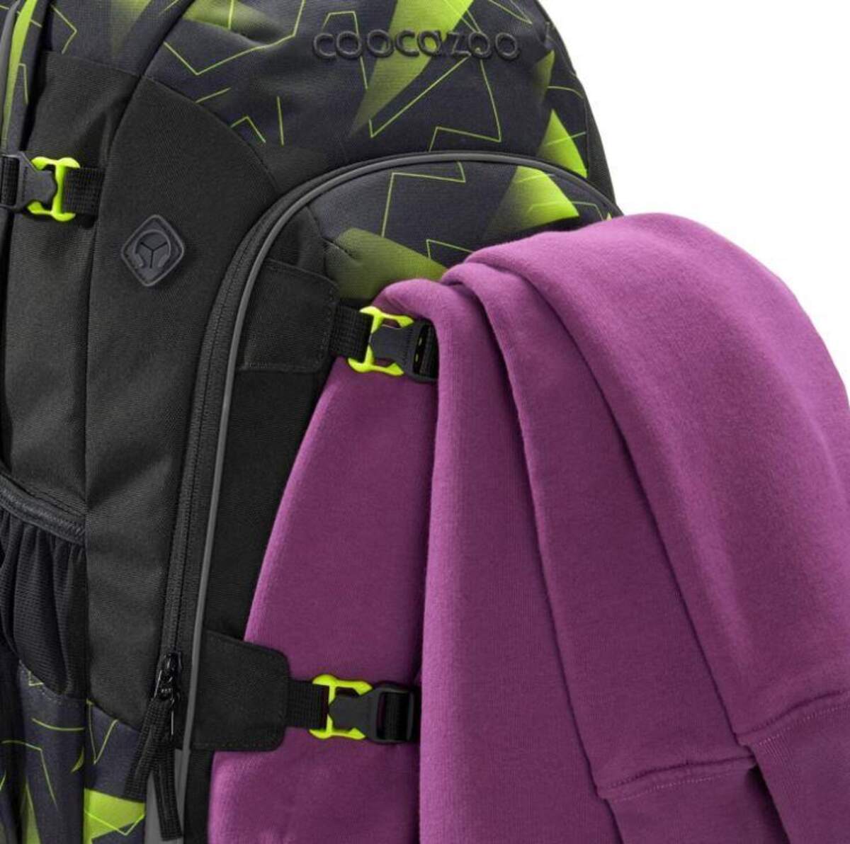 Coocazoo Schulrucksack Joker Lime Flash