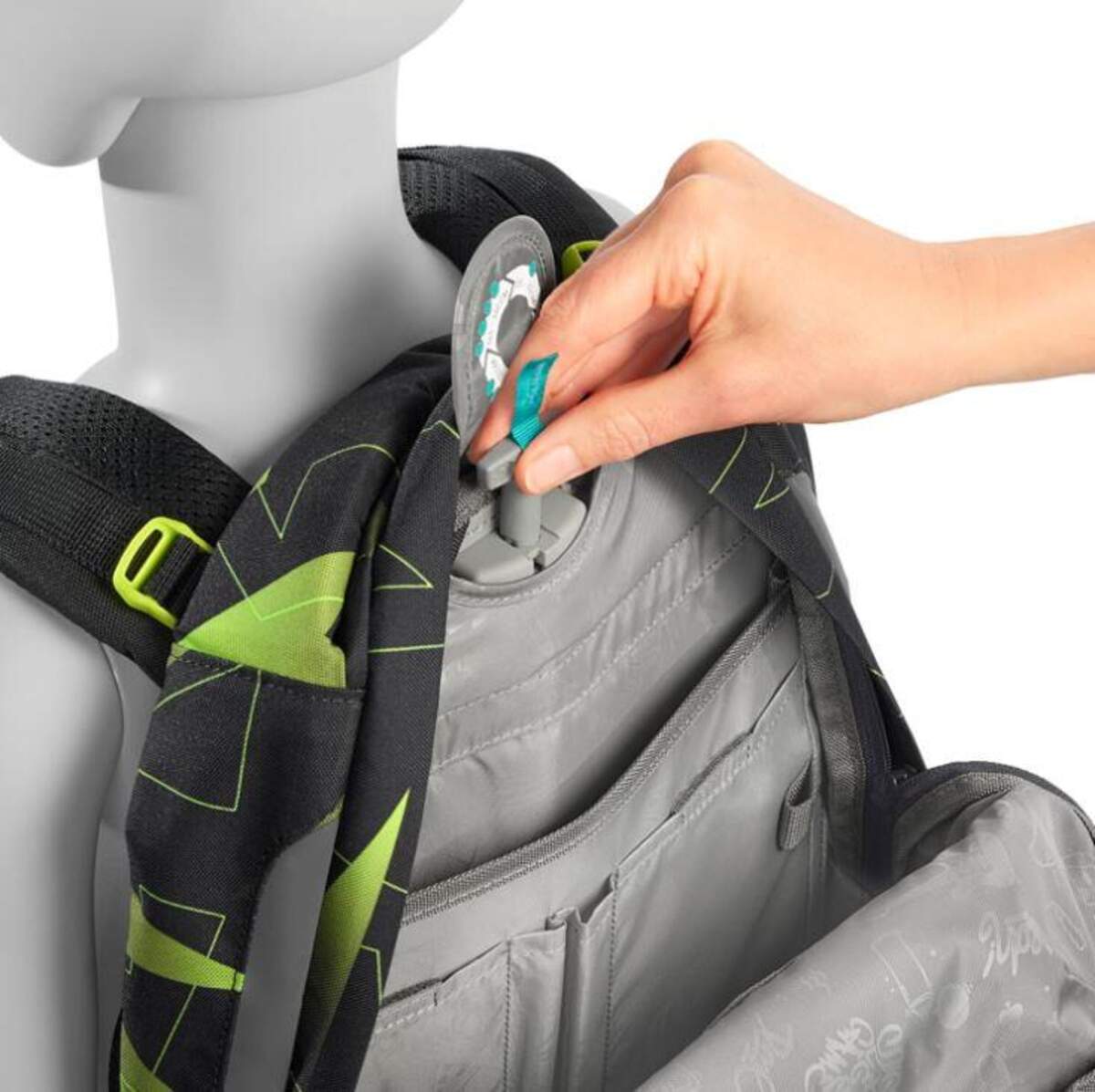 Coocazoo Schulrucksack Joker Lime Flash