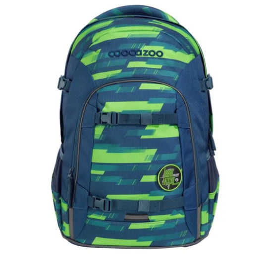 Coocazoo Schulrucksack JOKER, Lime Stripe