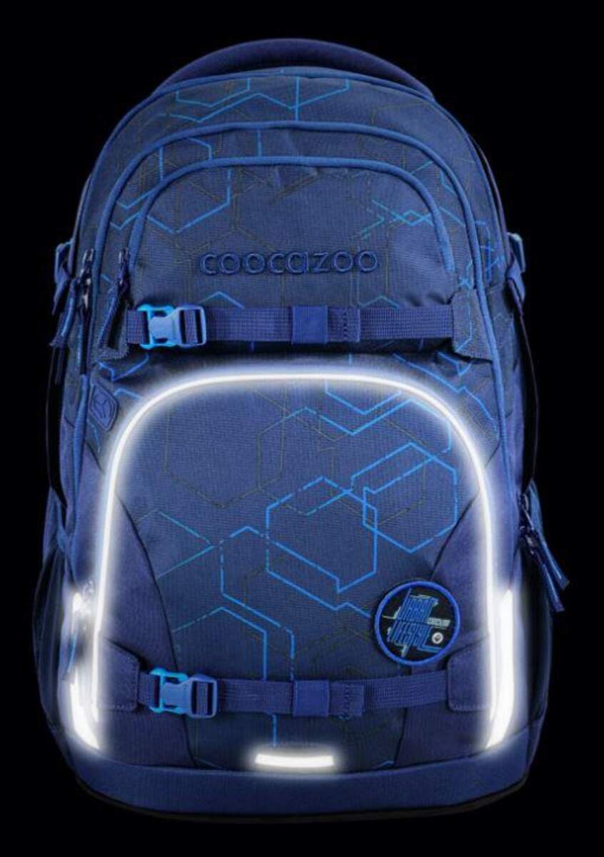 Coocazoo Schulrucksack Porter Blue Motion