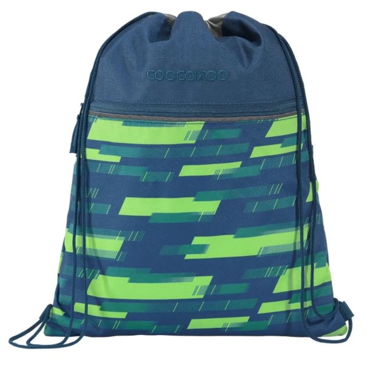 Coocazoo Turnbeutel, Lime Stripe