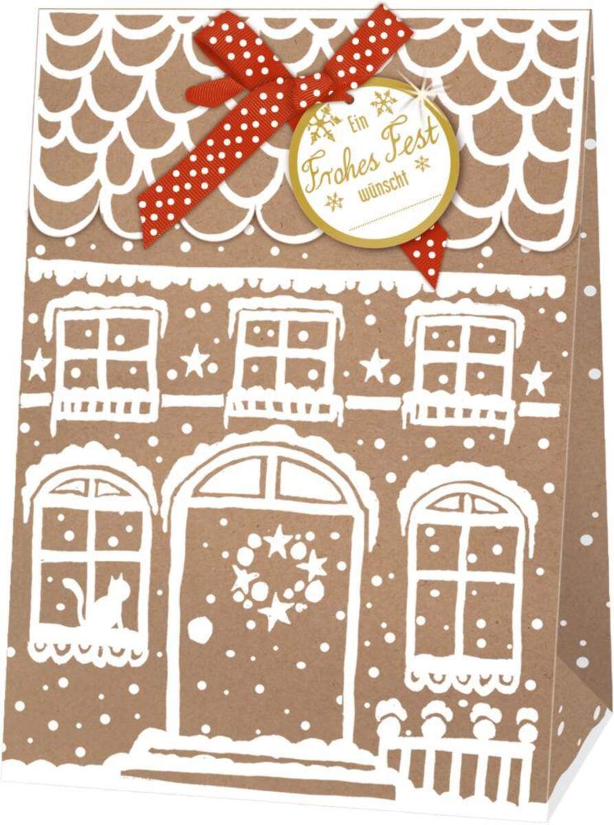 Coppenrath Verlag Geschenktüte Weihnachtshaus