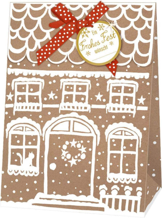 Coppenrath Verlag Geschenktüte Weihnachtshaus