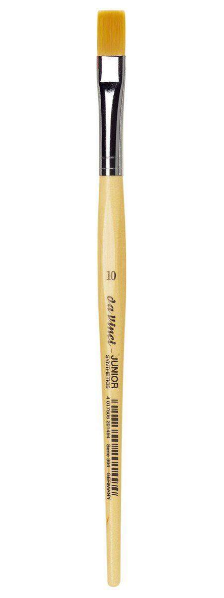 Da Vinci Pinsel Junior, flach, Größe 10
