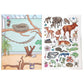 Depesche Create your Animal World Malbuch mit Stickern