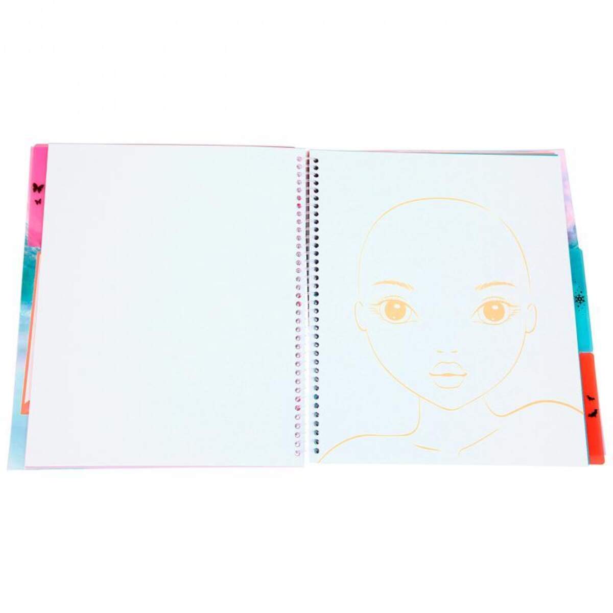 Depesche Create your Fantasy Face - Malbuch