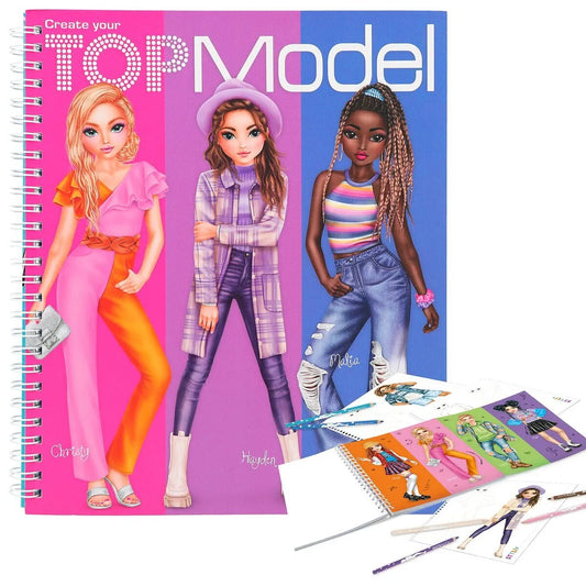 Depesche Create your TOPModel Malbuch