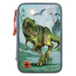 Depesche Dino World 3-Fach Federtasche LED T-Rex