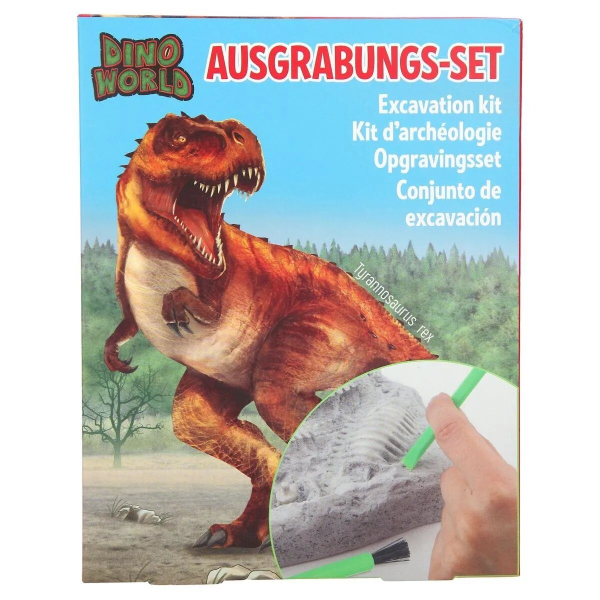 Depesche Dino World Ausgrabungs-Set Groß Dino World Excavation Kit Big