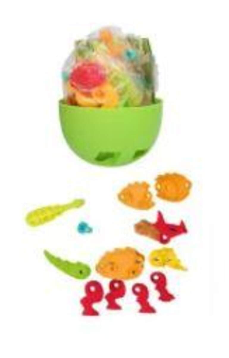 Depesche Dino World Construction Egg, 1 Stück, 5-fach sortiert