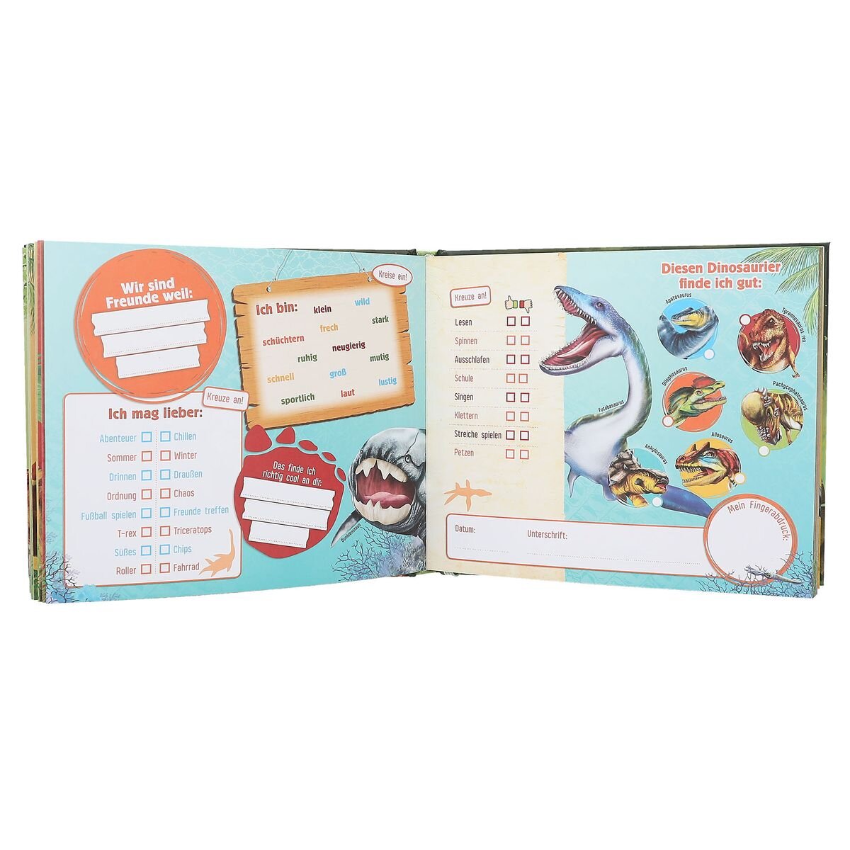 Depesche Dino World Freundebuch