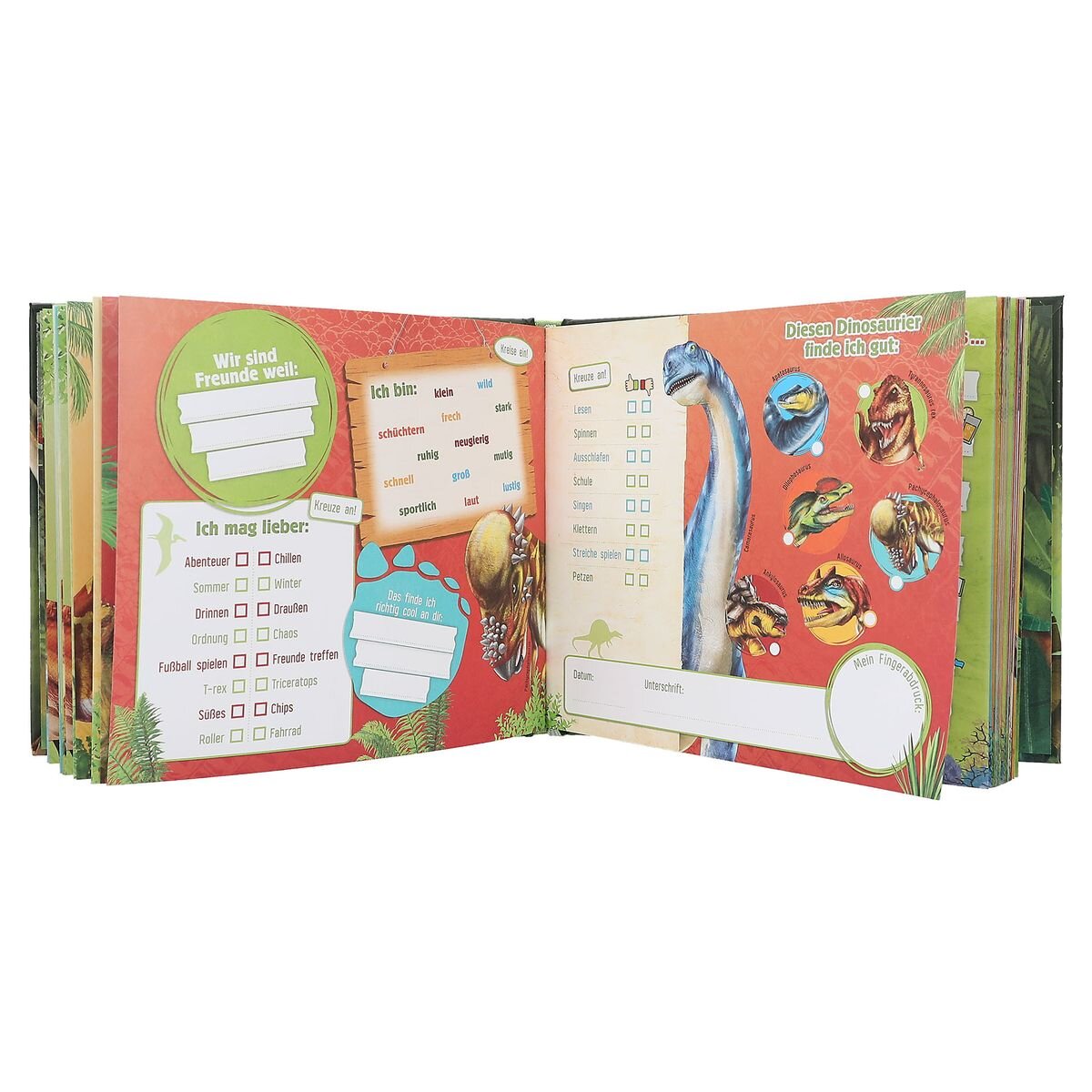 Depesche Dino World Freundebuch