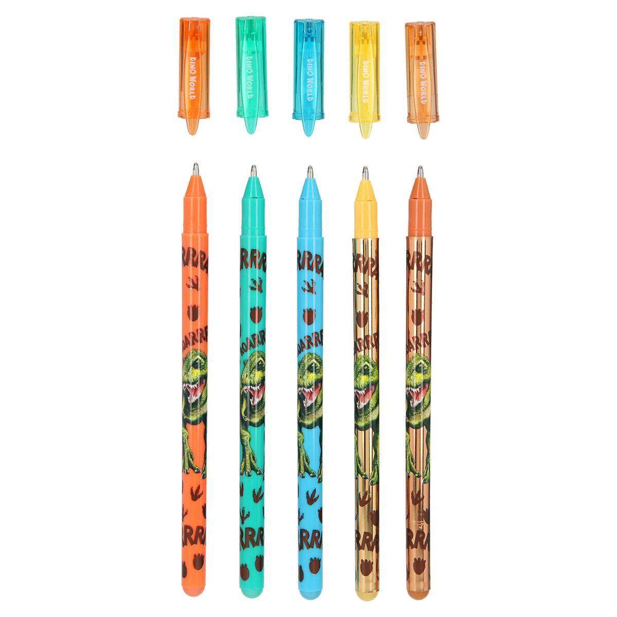 Depesche DINO WORLD Gel Stifte Set