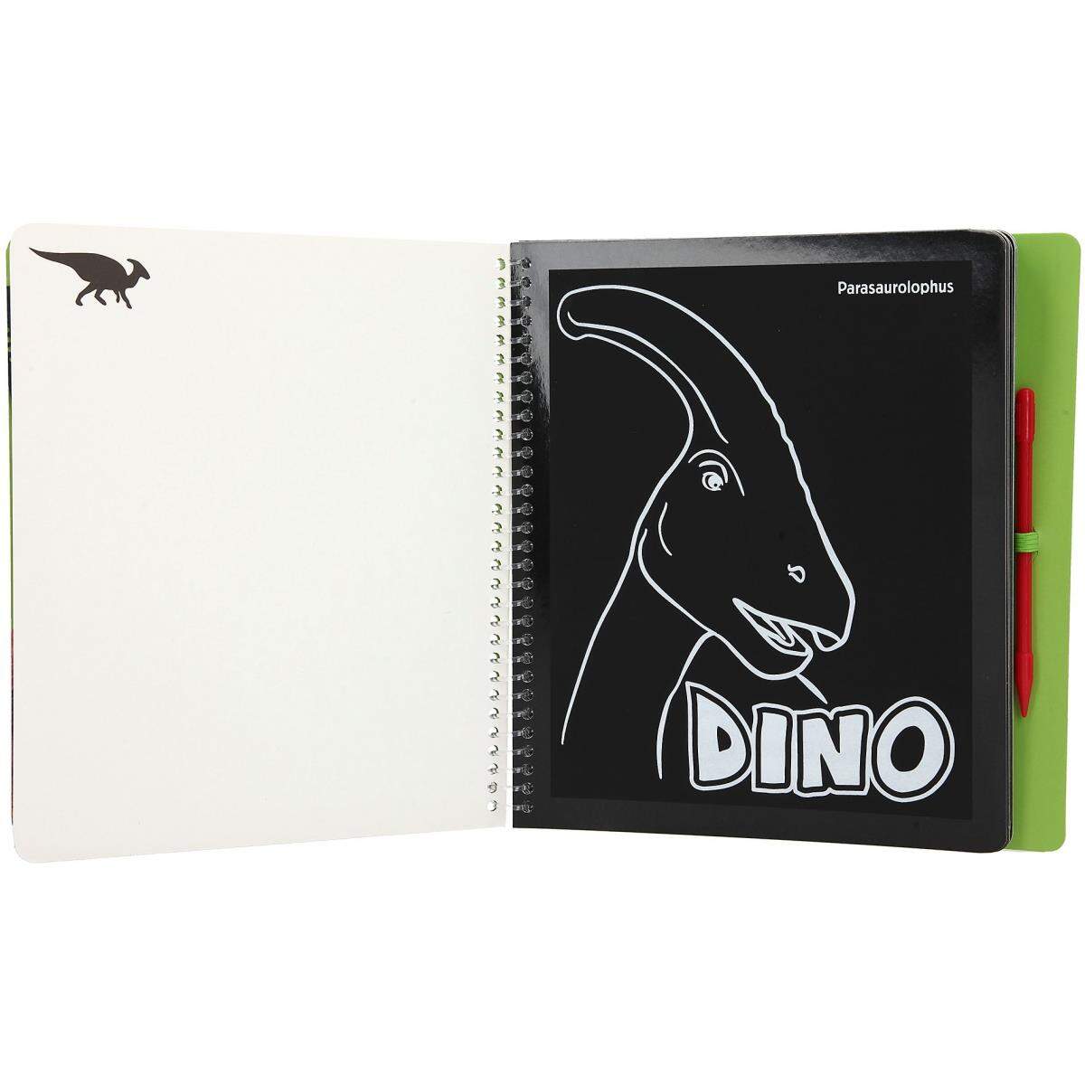 Depesche Dino World Magic Scratch Book / Kratzbuch