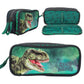 Depesche Dino World Schlampertasche Grau Grün