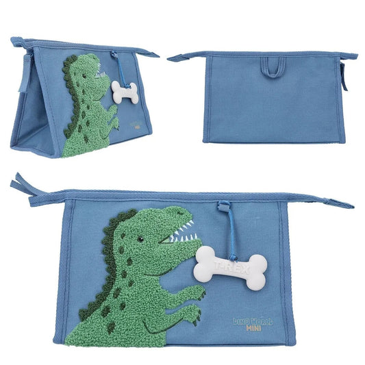 Depesche Dino World Waschtasche Blau DINO MINI