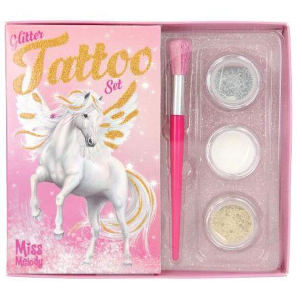 Depesche Miss  Miss Melody Glitzer Tattoo Set