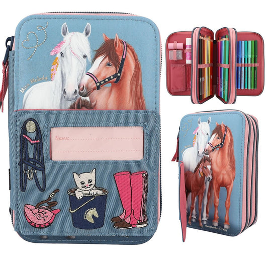 Depesche Miss Melody 3-Fach Federtasche MY LITTLE FARM