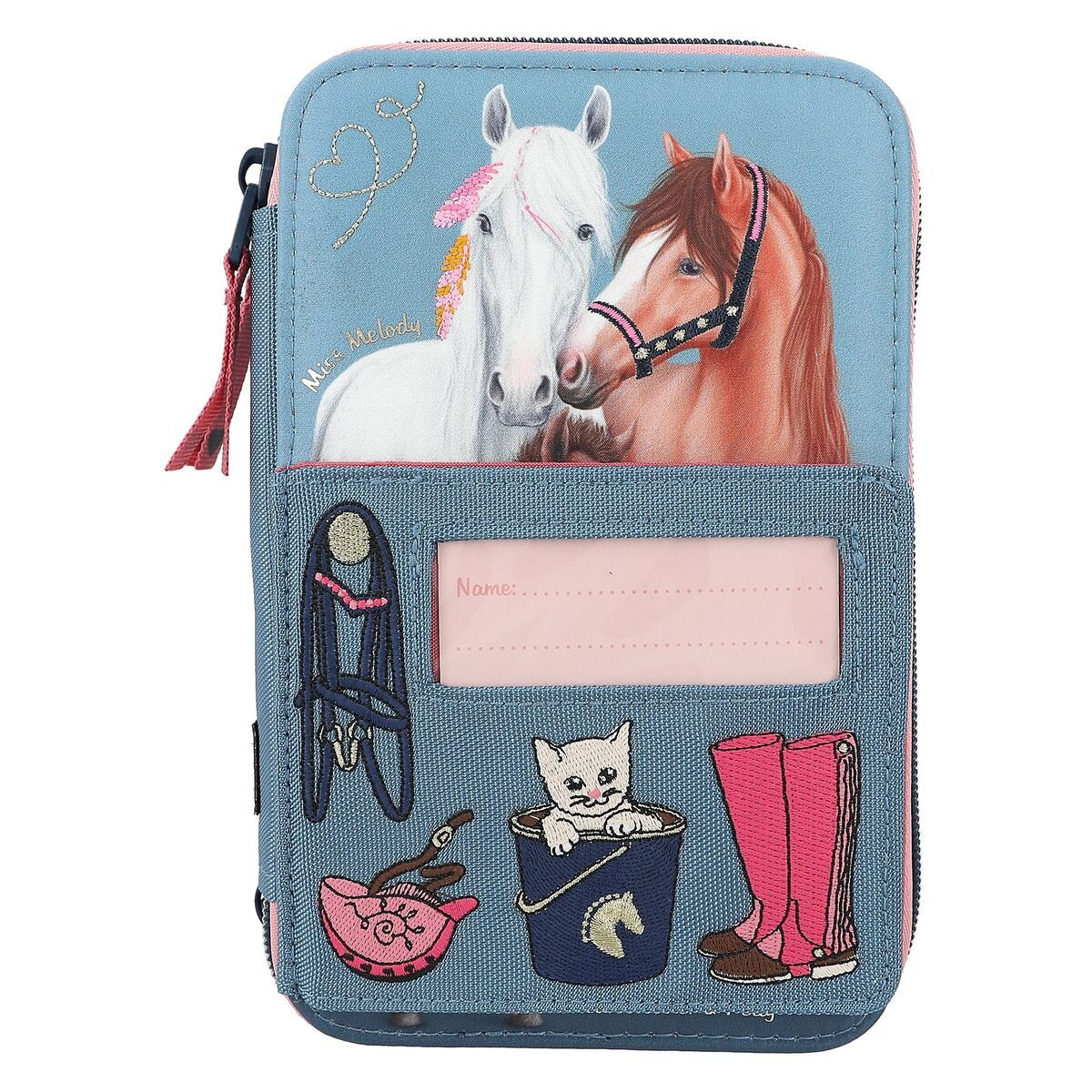 Depesche Miss Melody 3-Fach Federtasche MY LITTLE FARM