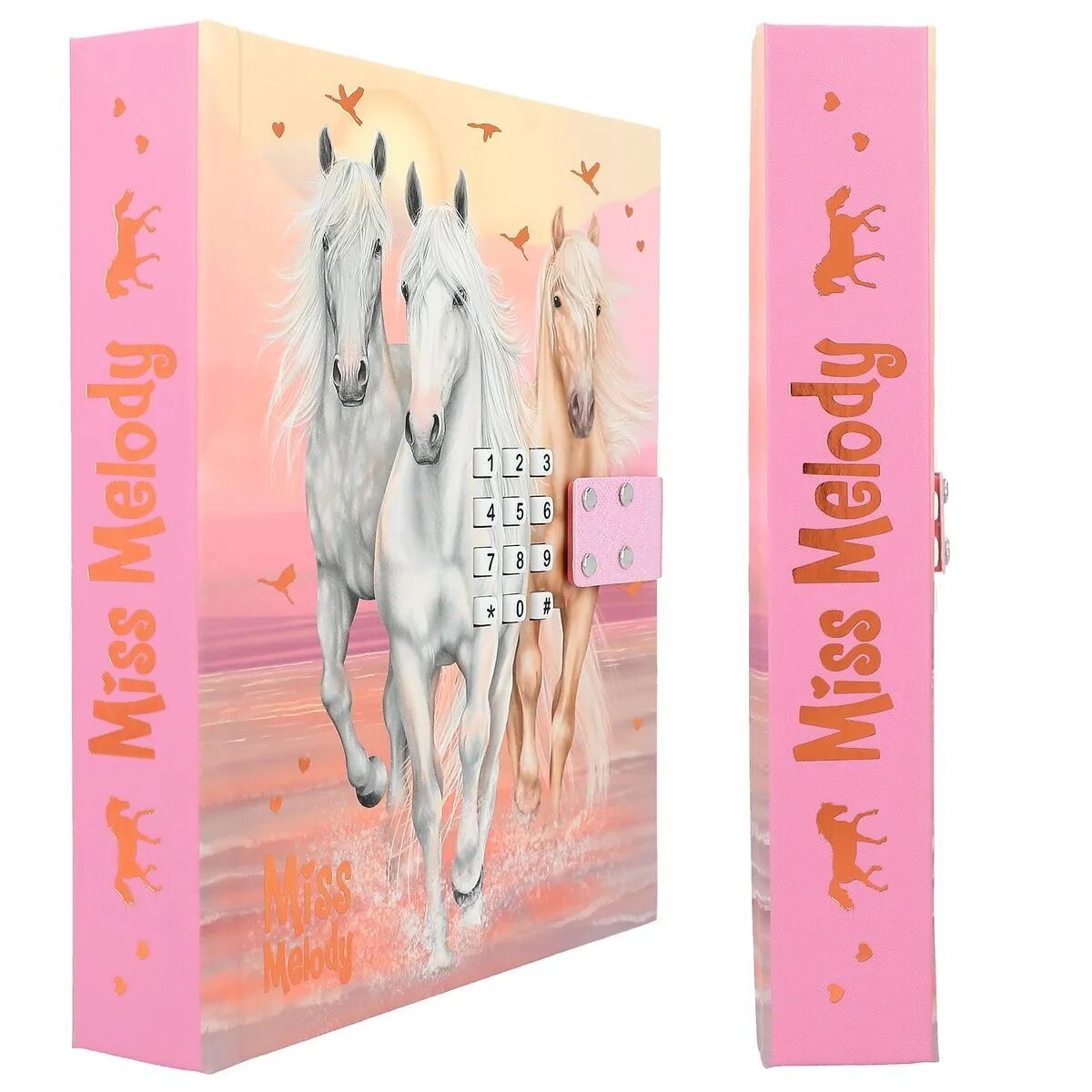 Depesche Miss Melody Tagebuch mit Code und Sound, Motiv 2 SUNDOWN