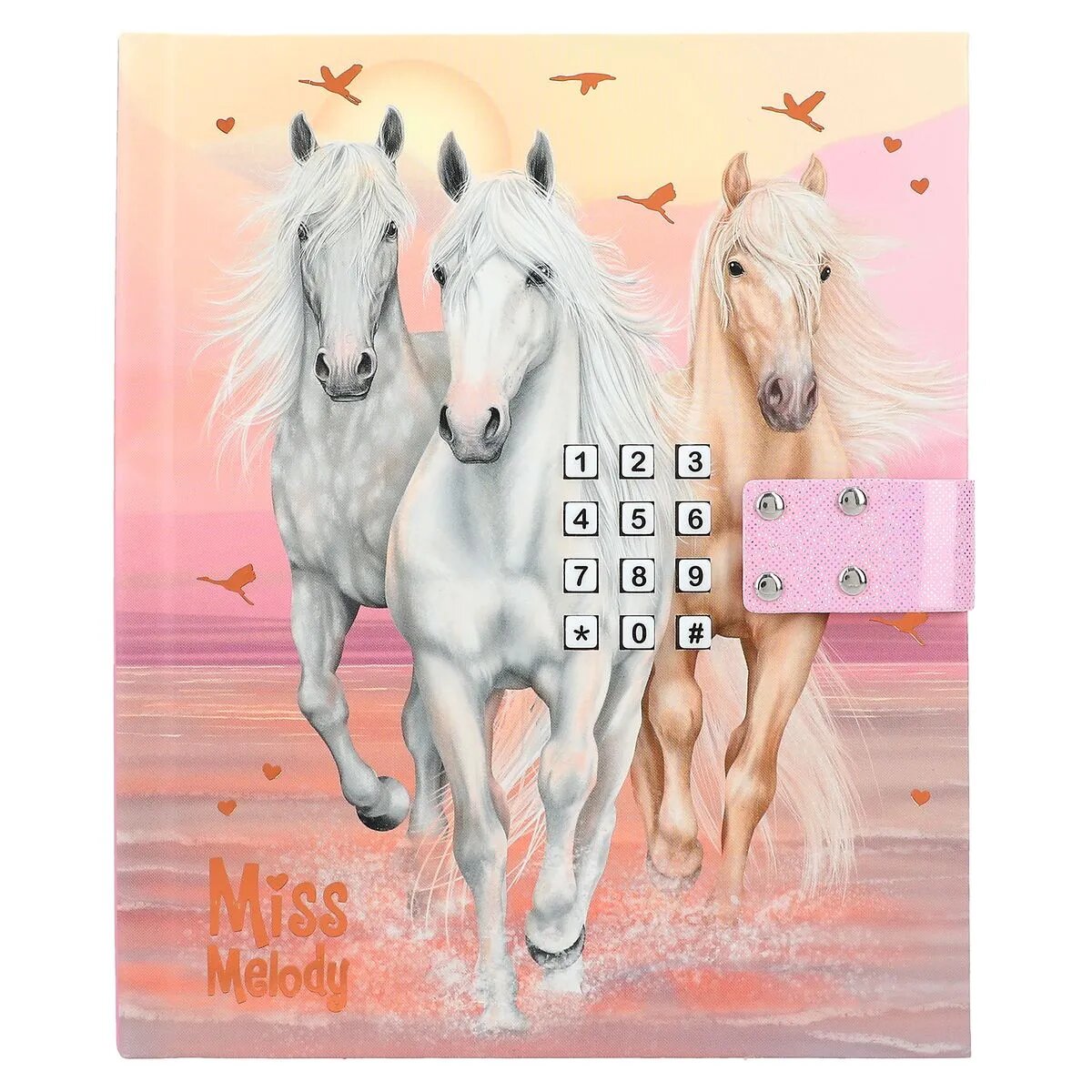 Depesche Miss Melody Tagebuch mit Code und Sound, Motiv 2 SUNDOWN