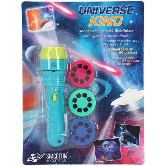 Depesche Monster Cars Taschenlampe Mit Bildeffekten SPACE FUN