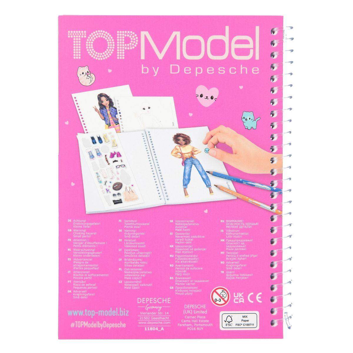 Depesche Pocket Malbuch TOPModel