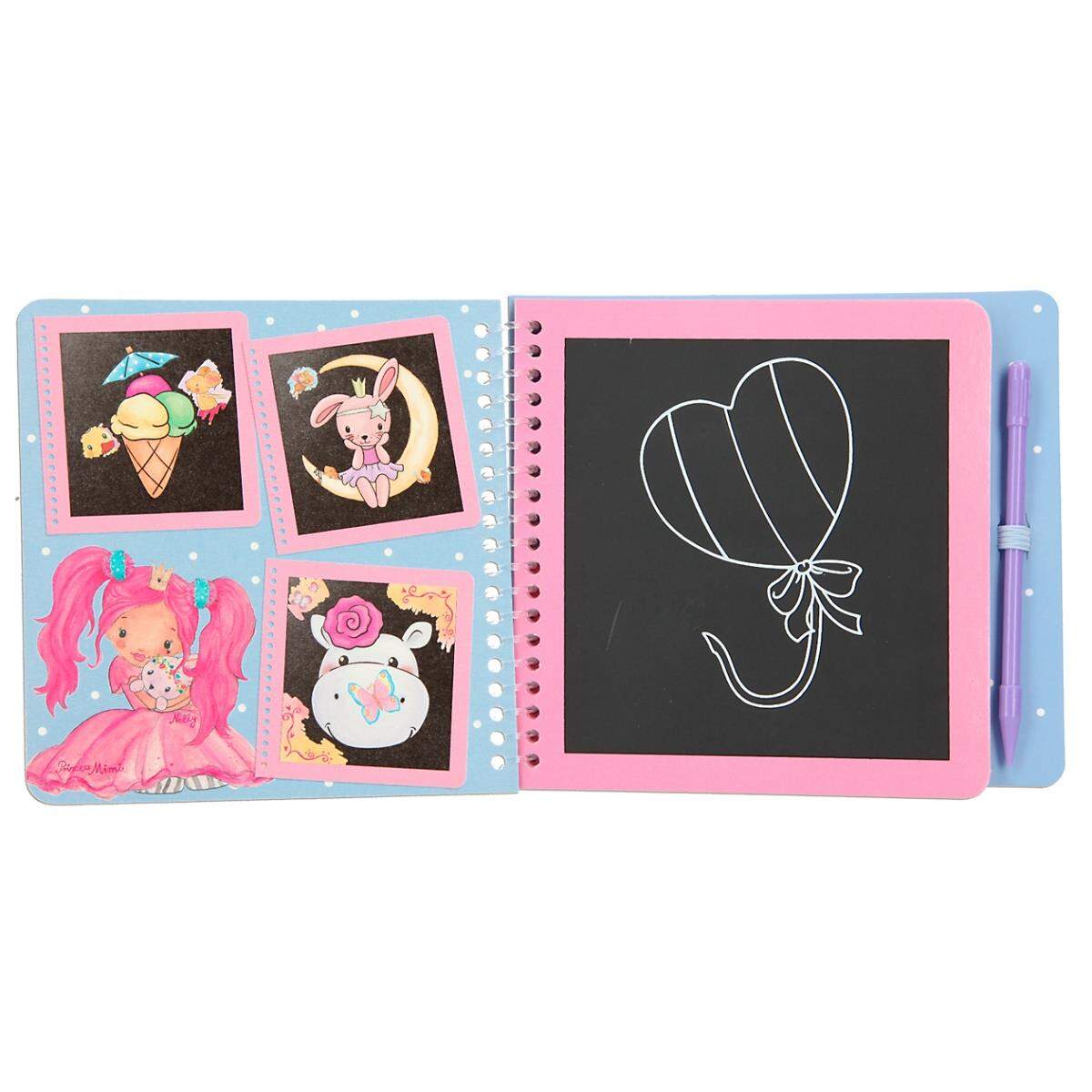Depesche Princess Mimi - Malbuch Mini Magic Scratch