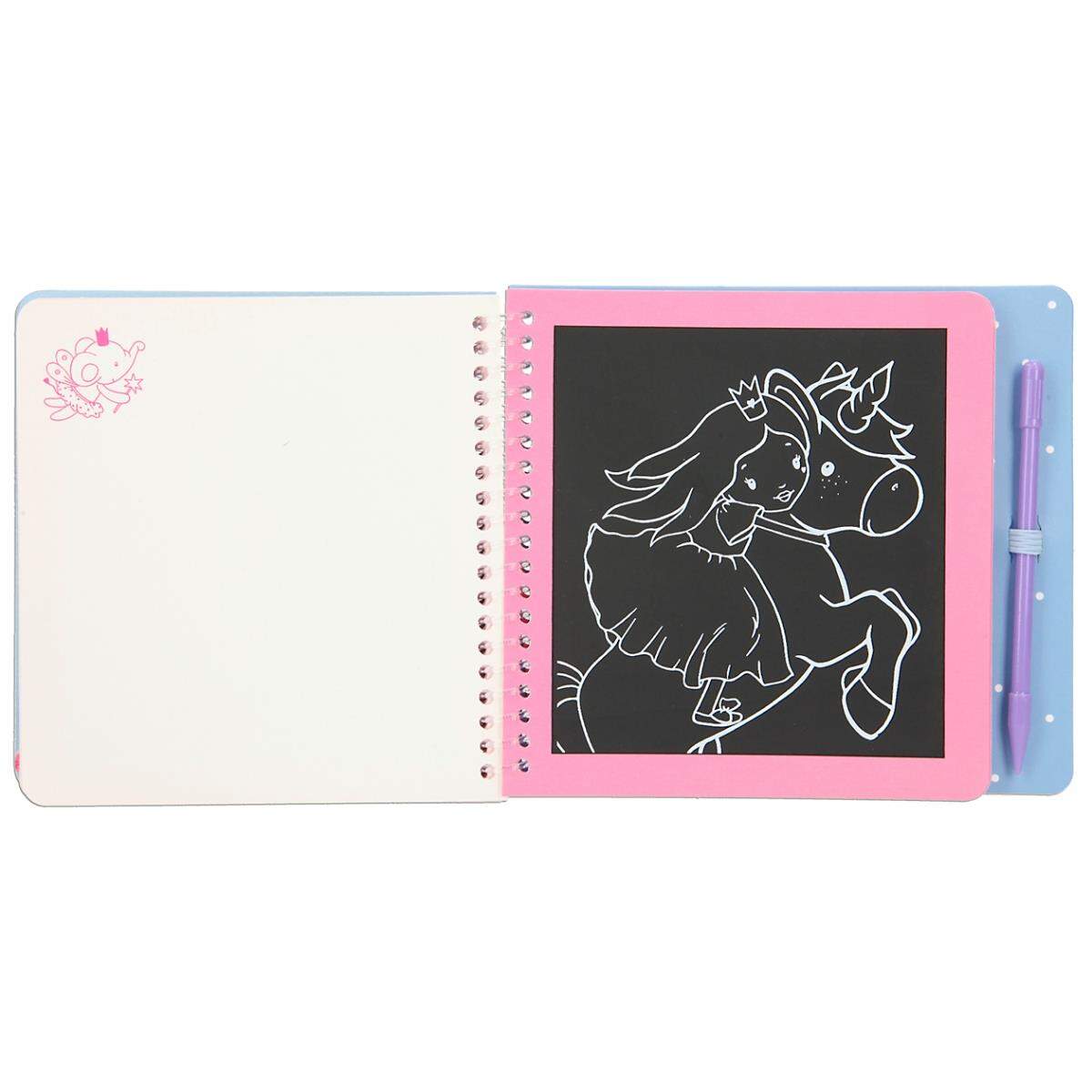 Depesche Princess Mimi - Malbuch Mini Magic Scratch