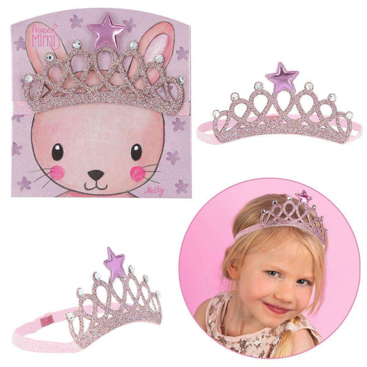 Depesche Princess Mimi Diadem Haarband, 1 Packung, 3-fach sortiert