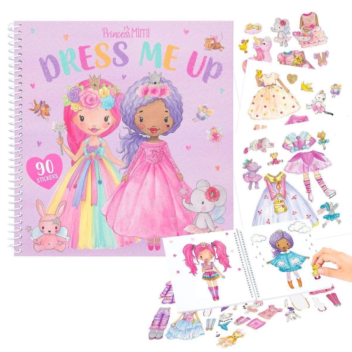 Depesche Princess Mimi Dress Me Up Stickerbuch